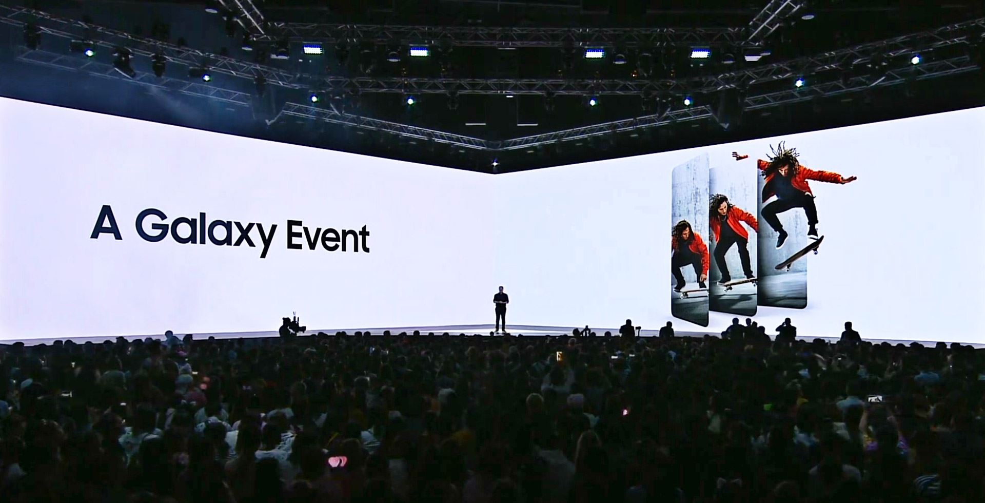 Evento de lançamento do produto Samsung Galaxy A