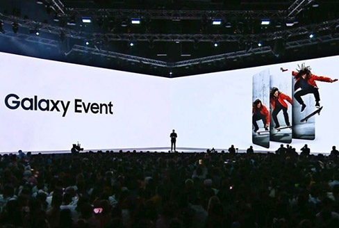 Evento de lançamento do produto Samsung Galaxy A